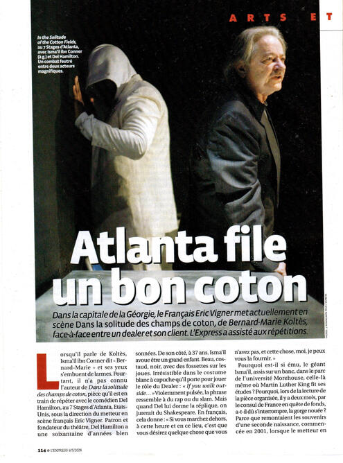 Atlanta file un bon coton by Laurence Liban